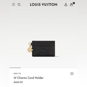 Louis Vuitton Charms Cardholder